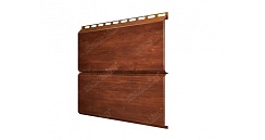 ЭкоБрус 0,345 Gofr 0,45 Print Twincolor Cherry Wood