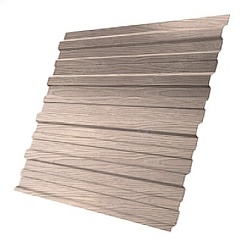 Профнастил С21 Grand Line Colority Print 0,45 мм Беленый дуб