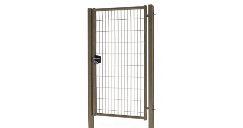 Калитка для забора Grand Line Profi Lock 2,03x1 RAL 7040