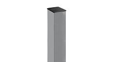 Столб для забора Grand Line 62х55х1,4х3000 RAL 7040
