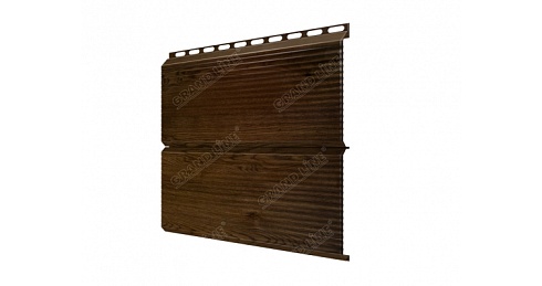 ЭкоБрус 0,345 Gofr 0,45 Print Twincolor с пленкой Antique Wood