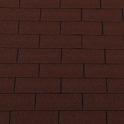 Гибкая черепица RoofShield Family Light American коричневая