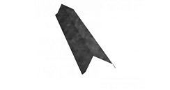 Планка торцевая 80х100 0,5 Safari с пленкой Grey