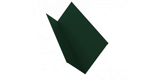 Планка примыкания 150х250 0,5 Satin с пленкой RR 11 темно-зеленый