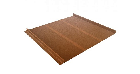 Кликфальц Профи Grand Line 0,5 Quarzit с пленкой на замках Cuprum Steel