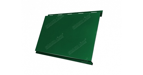 Вертикаль 0,2 Grand Line classic 0,5 Velur20 с пленкой RAL 6005 зеленый мох