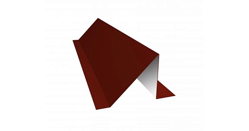 Планка снегозадержания 0,45 PE с пленкой RAL 3009 оксидно-красный
