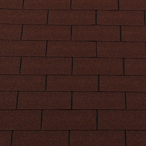 Гибкая черепица RoofShield Family Light American коричневая