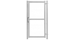 Калитка для забора Grand Line Эконом New Lock 2,0х1 RAL 7040
