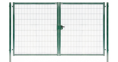 Ворота Medium New Lock 2,03х3,5 RAL 6005