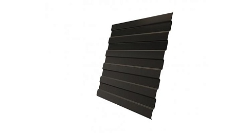 Профнастил С8 Grand Line GreenCoat Pural 0,5 мм RR 32 темно-коричневый