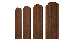 Штакетник круглый фигурный Grand Line Print-Double 0,45 Antique Wood