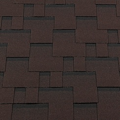 Гибкая черепица RoofShield Premium Modern каштан