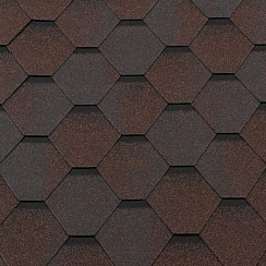 Гибкая черепица RoofShield Premium Standart медная