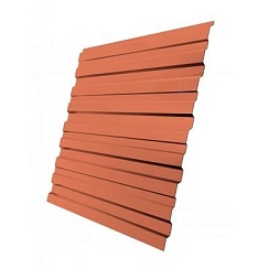 Профнастил С21 Grand Line Quarzit 0,5 мм Cuprum Steel медь