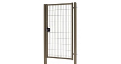 Калитка для забора Grand Line Profi Lock 2,03x1 RAL 7040