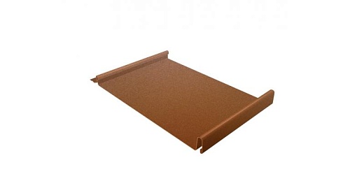 Кликфальц Grand Line 0,5 Quarzit с пленкой на замках Cuprum Steel