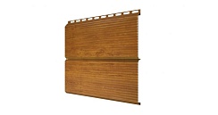 ЭкоБрус 0,345 Gofr 0,45 Print Twincolor Golden Wood