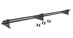 Снегозадержатель трубчатый для фальцевой кровли Optima RAL 7005 3м
