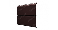 ЭкоБрус 0,345 Grand Line 0,5 Quarzit RAL 8017 шоколад Metallic