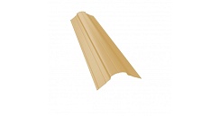 Планка конька фигурного 70x70 0,45 PE RAL 1014