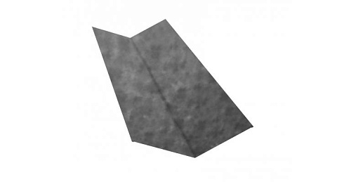 Планка ендовы верхней 145х145 0,45 Safari с пленкой Grey
