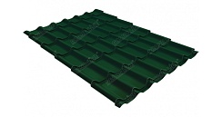 Металлочерепица Grand Line Classic 0,45 мм Drap RAL 6005 зеленый мох