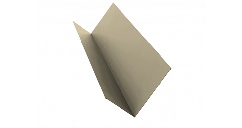 Планка примыкания 90х140 0,5 Satin с пленкой RAL 1015 светлая слоновая кость